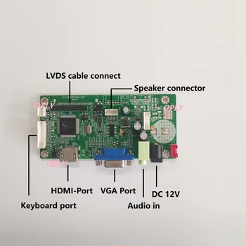 58C Valdiklio plokštės HDMI Suderinamus VGA LP156WH2-TLE1 LP156WH2-TLQ1 LP156WH2-TLEA LP156WH2-TLQB 1366x768 Skydelio LED 15.6