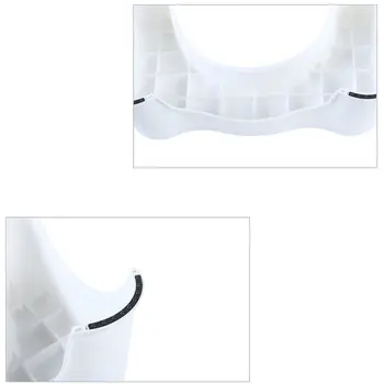 Plastikiniai Tualeto Kėdė su Paminkštinimu Žingsnis Išmatose PP Vieną Produktą Suaugusiųjų Stiprus Guolių Talpa Žingsnis Išmatose