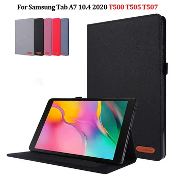 Case For Samsung Galaxy Tab A7 Atveju 10.4 T500 T505 Kaubojus Modelis Apversti Stovėti Padengti Planšetinį Kompiuterį 