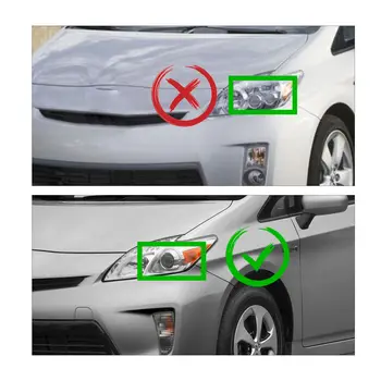 Toyota Prius 2010 M. 2011 M. 1.8 L Kairė+Dešinė Pusė Žibintai Halogeniniai Priekiniai Žibintai Asamblėjos 8113047211 8117047211