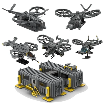 Pelėsakalis Malūnsparnį 75573 Blokai RPN Samsonas 75573 Buildable Sraigtasparnio Žaislas Vaikams Veiksmų Žaislas Gimtadienio Dovana